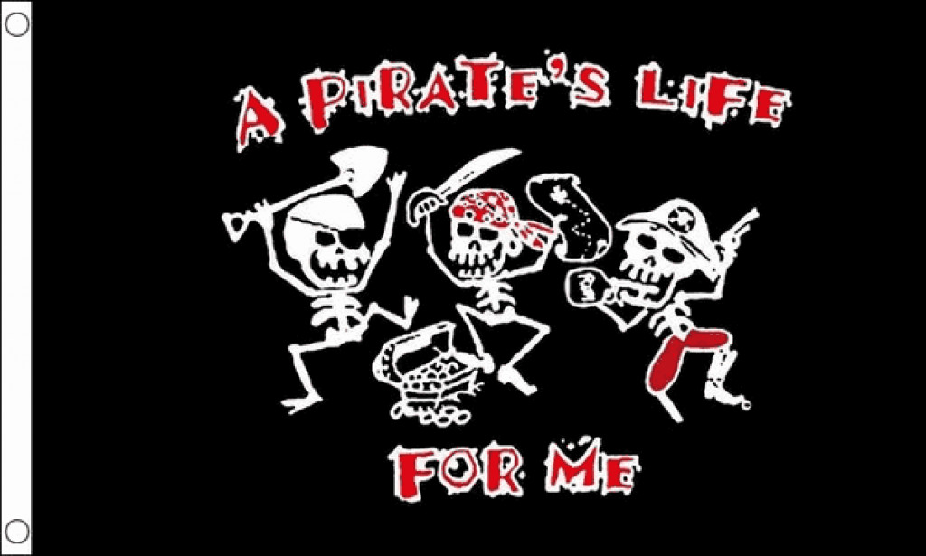 A Pirates Life Flag (Medium) - MrFlag