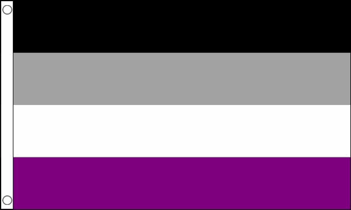 Asexual Flag Medium Mrflag