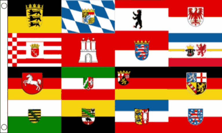 German Federal States Flag (Medium) - MrFlag