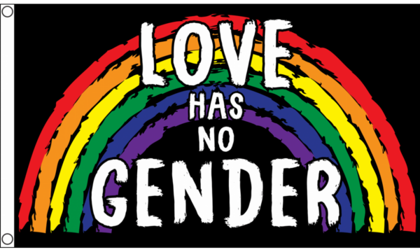 Love Has No Gender Flag Medium Mrflag