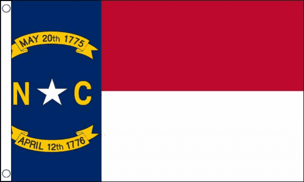 North Carolina Flag (Medium) | MrFlag