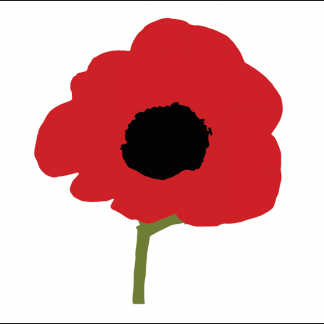 Poppy Flag (Medium) | MrFlag