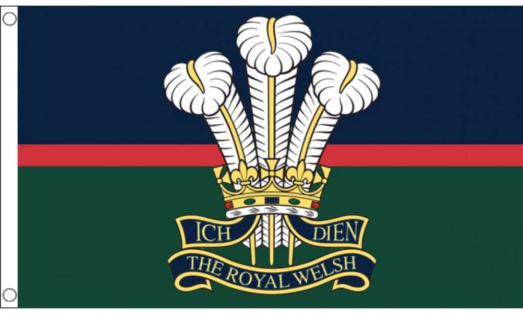 Royal Welsh Regiment Flag (Medium) - MrFlag