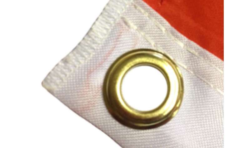 Reunion Island Flag French Overseas Department Polyester Shaft Cover Brass  Grommets Design Outdoor Advertising Banner Decor