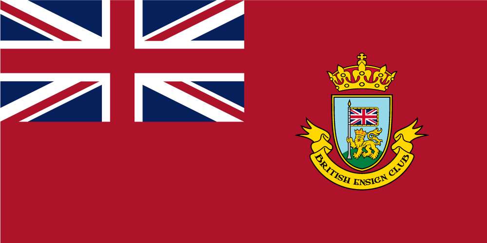 British Ensign Club Ceremonial Flag (Red) - MrFlag