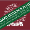 Standard outdoor quality golf club flags from mrflag