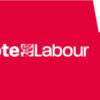 Vote Labour UK 2024 General Election Flag