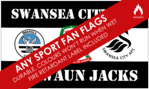 fire retardant fan flags from mrflag