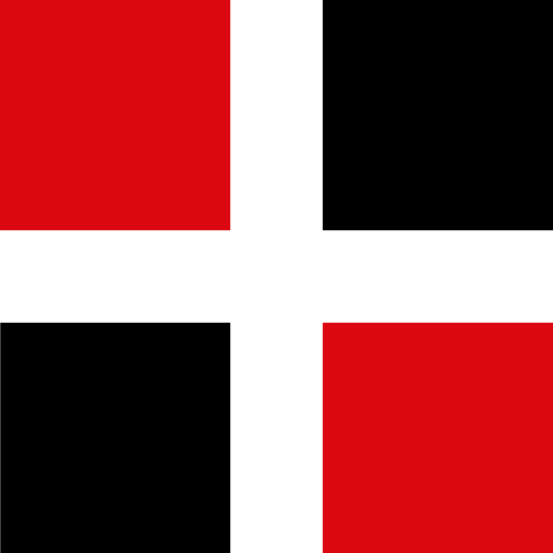 La Sarre Reg Flag. French Indian War